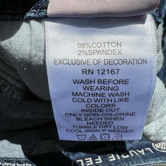 Laurie Felt Women’s Embroidered Bootcut Jeans 30” Waist - Picture 13 of 14